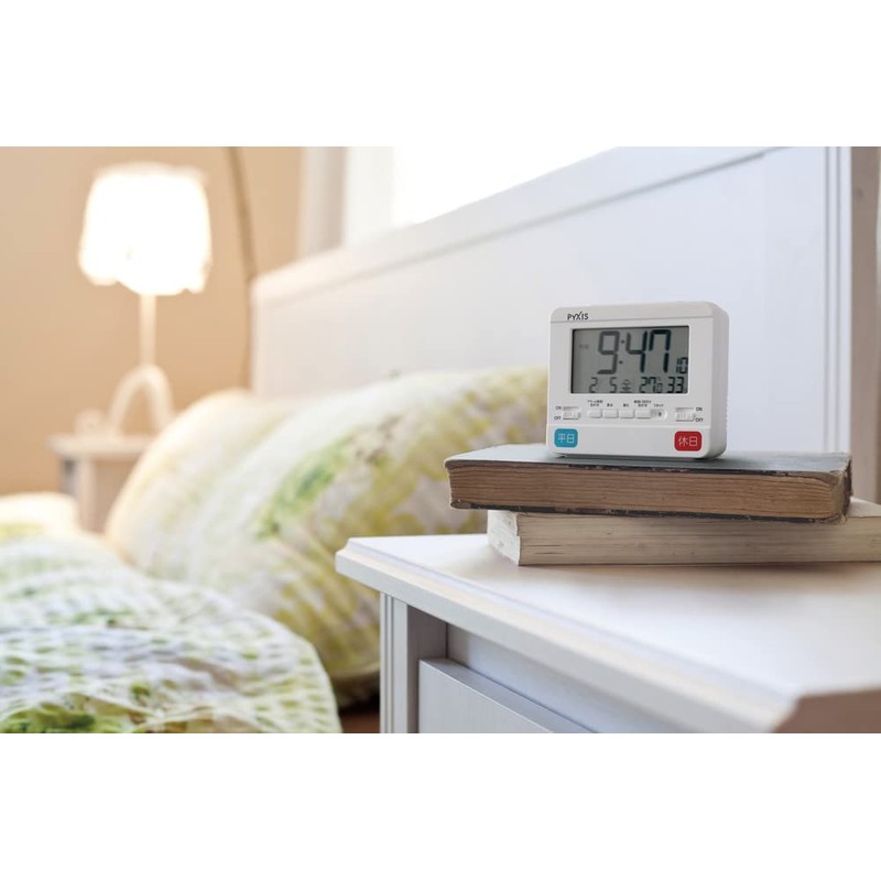 Seiko Clock Tabletop Clock Alarm Clock Wall Clock Digital Temperature