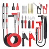 Cleqee Multimeter Test Lead Kit, 21 Piece Digital Electrical Test