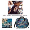 BAGLHER Cross Stitch & Embroidery Organizer Bag - Large Portable