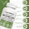 Bromelain Digestive Enzyme for Gut Health, 500mg Bromelain Capsules, Pineapple