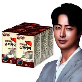 Chong Kun Dang Liver Health Milk Thistle Super Care 180 tablets, 6-month supply / Contains 6-fold multi-functional vitamin B group, zinc, silymarin for liver health / 간건강 밀크씨슬 슈퍼케어 180정 6개월분 / 간 건강을 위한 6중 복합기능성 비타민B군 아연 실리마린 함유