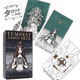 Tempest Tarot Deck Tarot Divination with Japanese Instruction Manual (English Language Not Guaranteed)