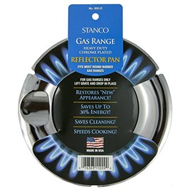 Stanco, Chrome Round Gas Pan, 7-Inch