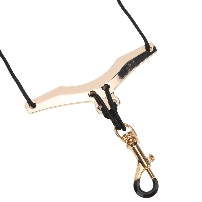 Saxophone Shoulder Strap Folding Artificial Leather No Stress On Neck