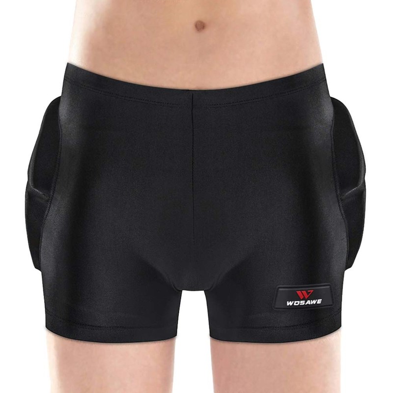Lixada Kids 3D Protective Padded Shorts for Hip Butt Tailbone