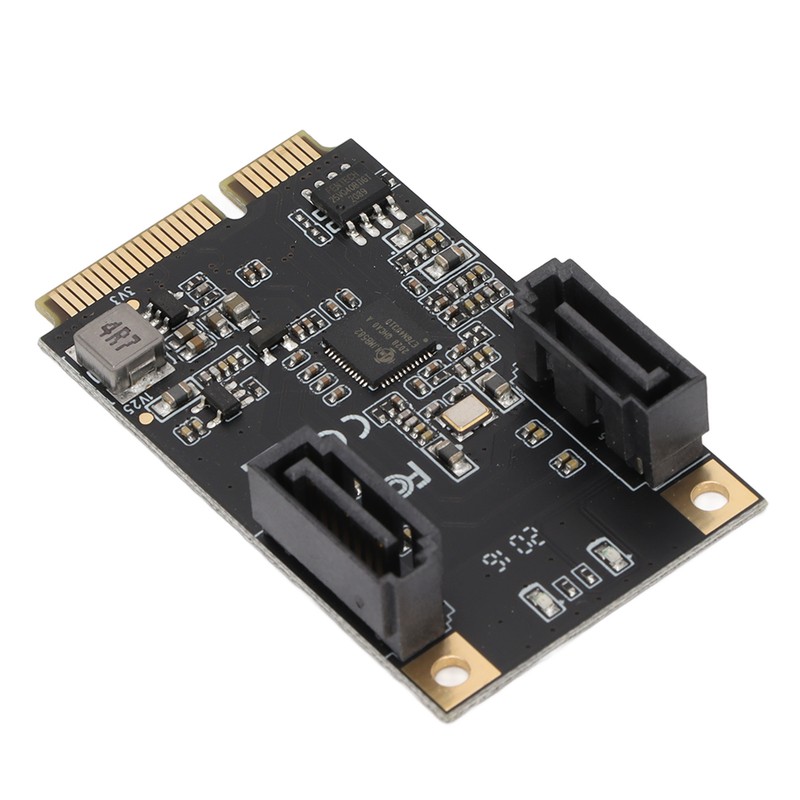 Mini PCi E to 2 Port SATA Expansion Card 6Gbps