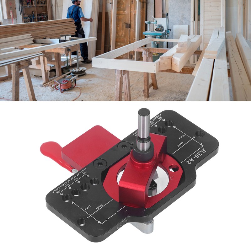35mm Hinge Jig Drilling Hole Puncher Aluminum Alloy Hinge Jig