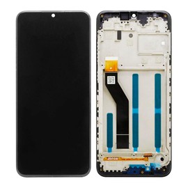 Digitizer LCD Display Touch Screen Frame Glass Panel Assembly Replacement [with Frame] [with Tools] for Wiko Voix U616at 6.5"