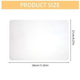 NICENEEDED Non-Slip Cutting Board Mat, Non Absorbent Safety Mat Under Kitchen Cutting Boards, Clear Flexible Cutting Board Mat for Home Cooks and Chefs, Dishwasher Safe