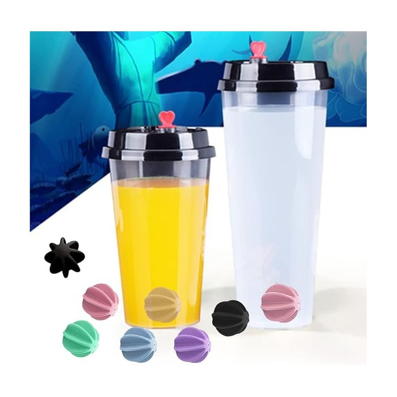 6 pcs Shaker Balls Protein Shaker Ball Plastic Blender Ball