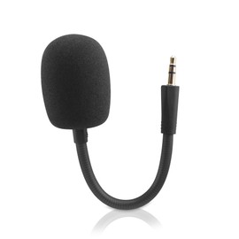 LEFXMOPHY Blackshark V3 Mic Replacement for Razer Blackshark V3, V3 PRO, V3 X (2025 Version) Game Headset Microphone Accessory Black Shark 3rd Gen 3.5mm Detachable Gaming Boom Mike with Foam, Black