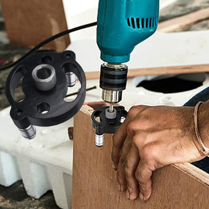 Bestgle Drill Guide Vertical Drill Stand Drilling Adjustable 0.2/0.3/0.4 inches