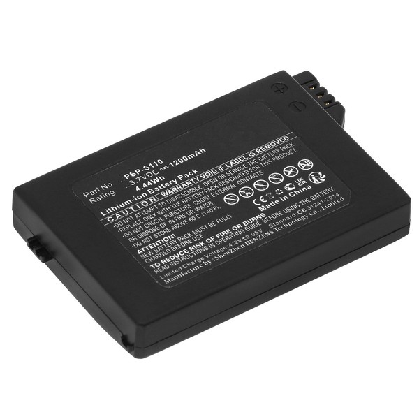 Synergy Digital Game Console Battery, Compatible with Sony PSP-2001 Game