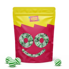 Jumbo Spearmint Balls | 1 Pound Bag | Refreshing Hard Candy | Nostalgic Treats