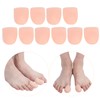Protector del Dedo Gordo del Pie, 10 Pares SEBS Protector