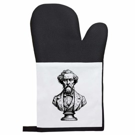 'Charles Dickens Bust' Oven Glove/Mitt (OG00051005)
