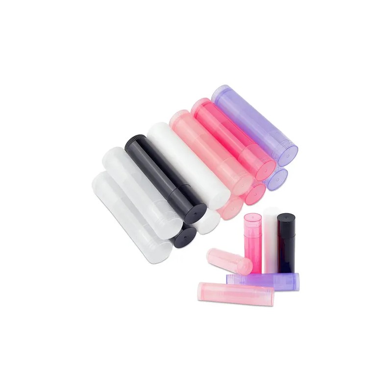 100pzs Tubos De Barra Labial De Labios Translúcidos De 5ml