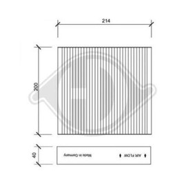 DIEDERICHS Cabin Air Filter DIEDERICHS Climate DCI1137