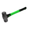 Grip 3 lb Fiberglass Sledge Hammer - Drop Forged, Heat