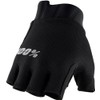 100% Exceeda Gel Women's Cycling Gloves (Black, S)