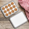 2 Pcs Toaster Oven Pan 304 Stainless Steel Small Baking