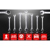 WORKPRO 14 PIECE Ratcheting Combination Wrench Set Metric&SAE with Roll