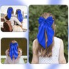 Big Hair Bows Silky Satin Hair Bow with Long Tail