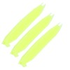 2 Bag Rubber Fishing floats Floating Fish Drift Flat Tail