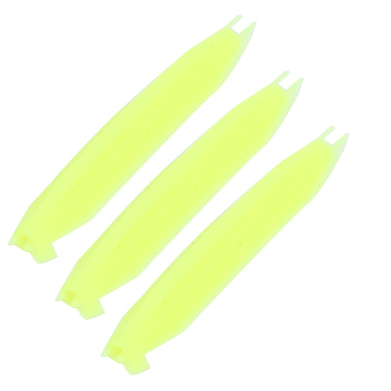 2 Bag Rubber Fishing floats Floating Fish Drift Flat Tail