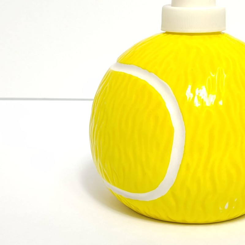 Ceramic Tennis Ball Soap Dispenser