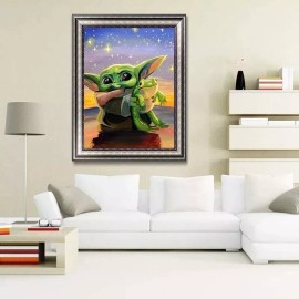 Atla Diy Pintura De Diamante 5d Decoración Hogar 40x30cm 4 Set