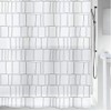 Spirella Anti-Mould Shower Curtain - Anti-Bacterial, Washable, Waterproof, Peva, "Construct"