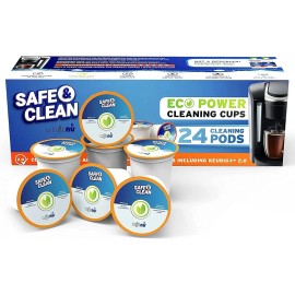 Caffenu Keurig Cleaning Pods 2.4Oz Pack Of 1 For Better Tasting Coffee