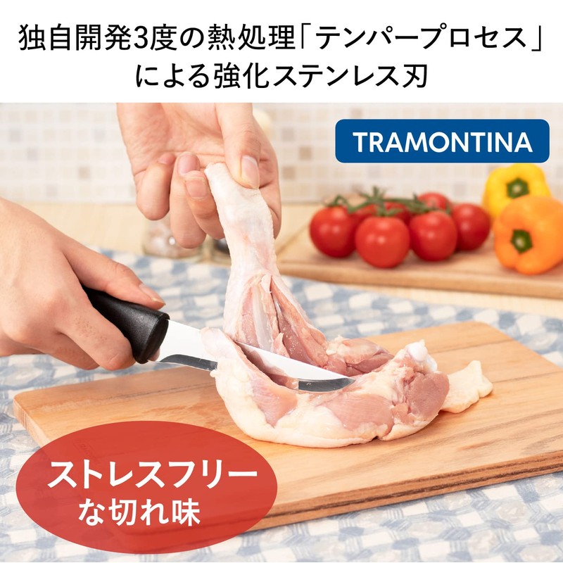 Tramontina 23427/100 Plenus Lightweight Design Carving Fork, 10.2 inches (26