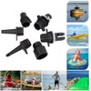 Granmagazz 6 Valve Adapter Boat Pump Adapter Inflatable Multifunctional Leak