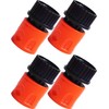 4 Pcs Water Connector Coupling Sleeve 3/4 inch compatible with