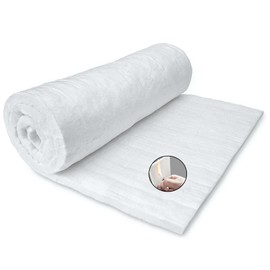60" x24" x1" (Thick) Ceramic Fiber Blanket Fireproof Insulation Baffle Rated to 2400F, High-Temperature Resistance for Oven Stoves, Kilns, Forges