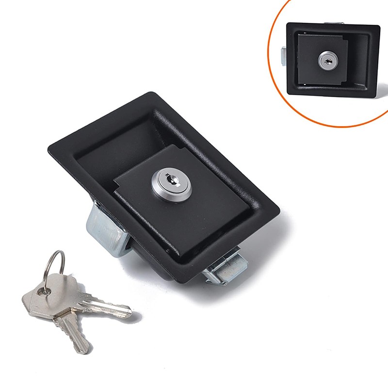 RV Trailer Lock - Trailer Toolbox Locks Paddle Handle Lock