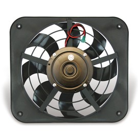 Flex-a-lite 133 Lo-Profile S-Blade Electric Pusher Fan