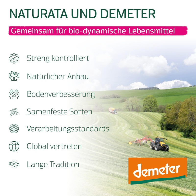 Naturata Demeter Whole Grain Spelt Spaghetti 500g