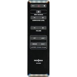 Insignia NS-RCSB0 Sound Bar Remote Control for NS-SBAR, NS-SBAR-A, NS-SBAR-A11