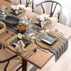 Kochorie Set of 6 Round Woven Placemats 12 Inches Bulrush