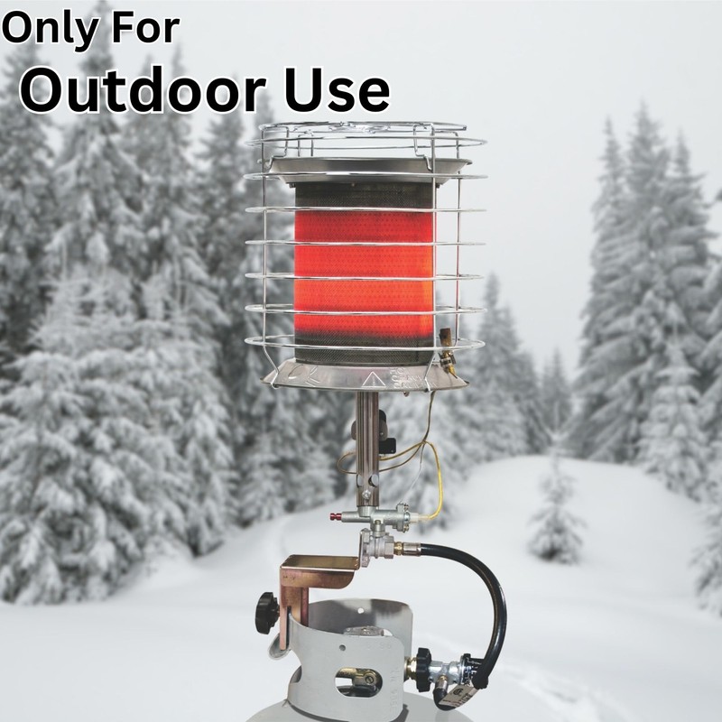 Dura Heat TT-360 Propane(LP) 360 Degree Tank Top Heater, Length: