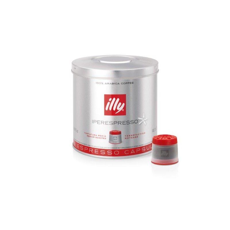 2 x TIN of 21 ILLY IPERESPRESSO Coffee Capsules Classic