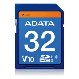 Adata Memoria Sd 32gb Uhs-i Clase 10 Celulares 50mb/s