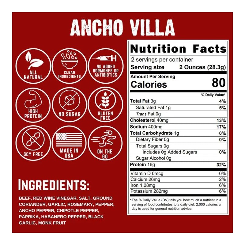 Righteous Felon Biltong Beef Jerky | South African Biltong Snack