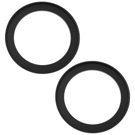 SG Store 2 Pieces 67 mm to 82 mm Lens Adapter Rings Aluminium Alloy Camera Lens UV Filter Adapter Black