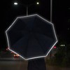OXTXO Compact Umbrella Windproof Strong,Reverse Close Inverted Travel Umbrella,Auto Open/Close,10