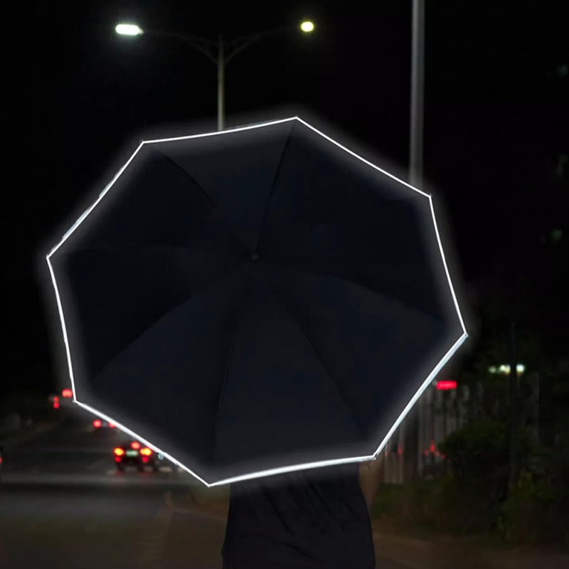 OXTXO Compact Umbrella Windproof Strong,Reverse Close Inverted Travel Umbrella,Auto Open/Close,10