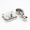 KCGANI 3 Pcs Stainless Steel Nail Art Equipment Cup Bowls,